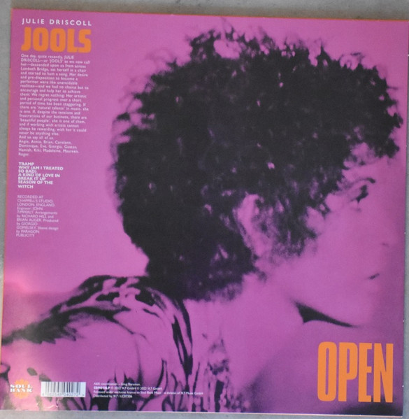 Julie Driscoll, Brian Auger & The Trinity - Open | Soul Bank Music (SBM018LP) - 2 Julie Driscoll, Brian Auger & The Trinity - Open | Soul Bank Music (SBM018LP) - 2