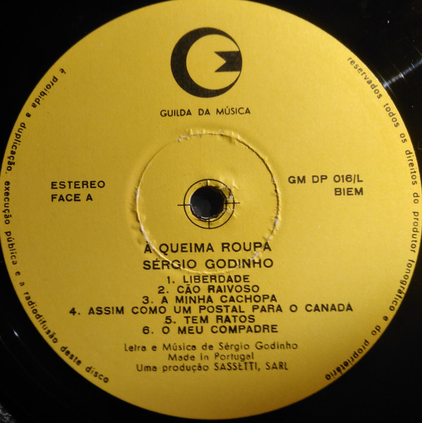 Sérgio Godinho - À Queima Roupa | Guilda Da Música (DP 016) - 3 Sérgio Godinho - À Queima Roupa | Guilda Da Música (DP 016) - 3