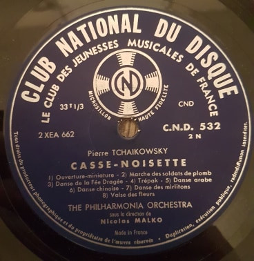 Pyotr Ilyich Tchaikovsky , Camille Saint-Saëns - Casse-Noisette / Le Carnaval Des Animaux | Club National Du Disque (CND 532) - 3 Pyotr Ilyich Tchaikovsky , Camille Saint-Saëns - Casse-Noisette / Le Carnaval Des Animaux | Club National Du Disque (CND 532) - 3