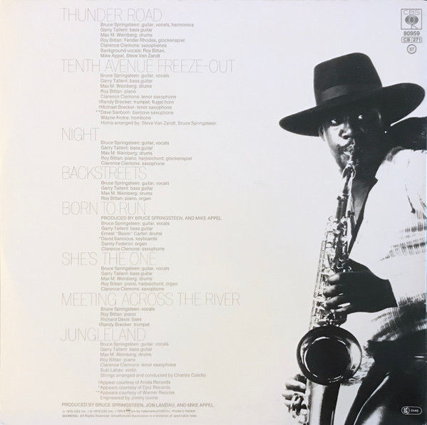 Bruce Springsteen - Born To Run | CBS (CBS 80959) - 2 Bruce Springsteen - Born To Run | CBS (CBS 80959) - 2