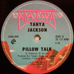 Tanya Jackson - Pillow Talk | Matra (12MA-040) - main Tanya Jackson - Pillow Talk | Matra (12MA-040) - main