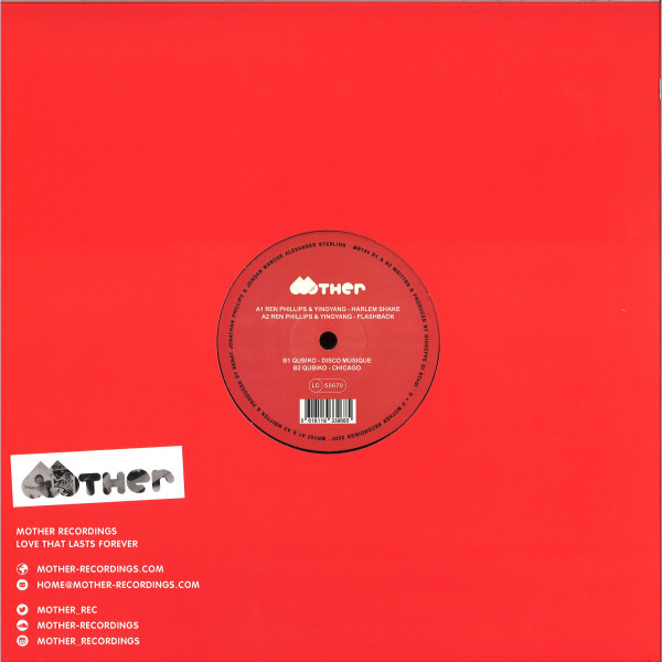 Ren Phillips & Yingyang / Qubiko - Harlem Shake / Flashback / Disco Musique / Chicago | Mother (MR103) - 2