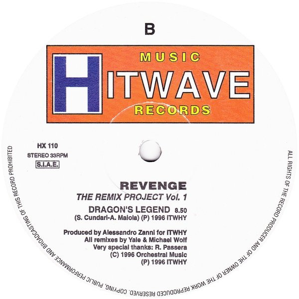 Revenge - The Remix Project Vol. 1 | Hitwave Music (HX 110) - 4