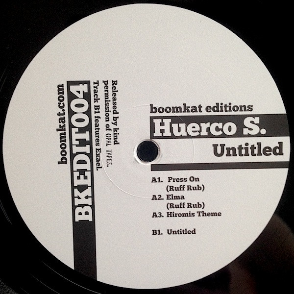Huerco S. - Untitled | Boomkat Editions (BKEDIT004) - main Huerco S. - Untitled | Boomkat Editions (BKEDIT004) - main