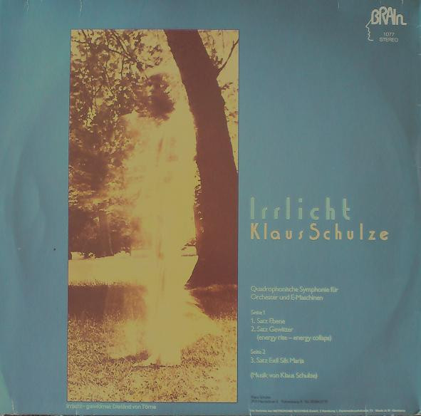 Klaus Schulze - Irrlicht | Brain (BRAIN 1077) - 2 Klaus Schulze - Irrlicht | Brain (BRAIN 1077) - 2