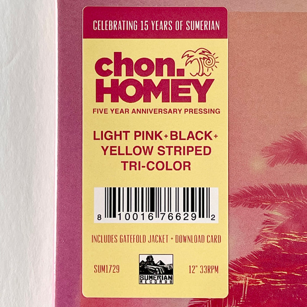 Chon - Homey | Sumerian Records (SUM1729) - 3 Chon - Homey | Sumerian Records (SUM1729) - 3