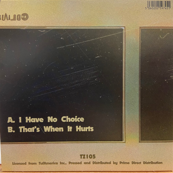 Johnnie Mae Matthews - I Have No Choice / That's When It Hurts | Big Hit Records (TZ 105) - 2 Johnnie Mae Matthews - I Have No Choice / That's When It Hurts | Big Hit Records (TZ 105) - 2