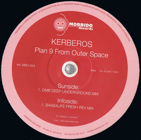 Kerberos - Plan 9 From Outer Space | Morbido Records (MBD 054)