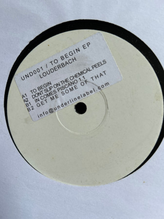 Louderbach - To Begin EP | Underl_ne (UND/001)