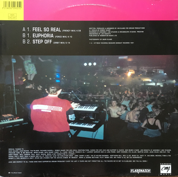 Dream Frequency Featuring Debbie Sharp - Feel So Real | Flarenasch (9325) - 2 Dream Frequency Featuring Debbie Sharp - Feel So Real | Flarenasch (9325) - 2