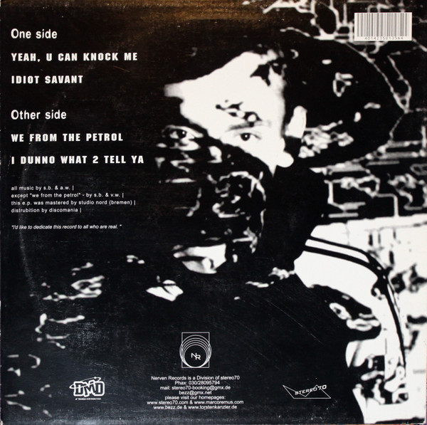 DJ Bezz - A Day In A Week And A Dog Who Cannot Piss While He's Doin Stupid Thinkin 'Bout The Past. | Nerven Records (NERVEN 16) - 2