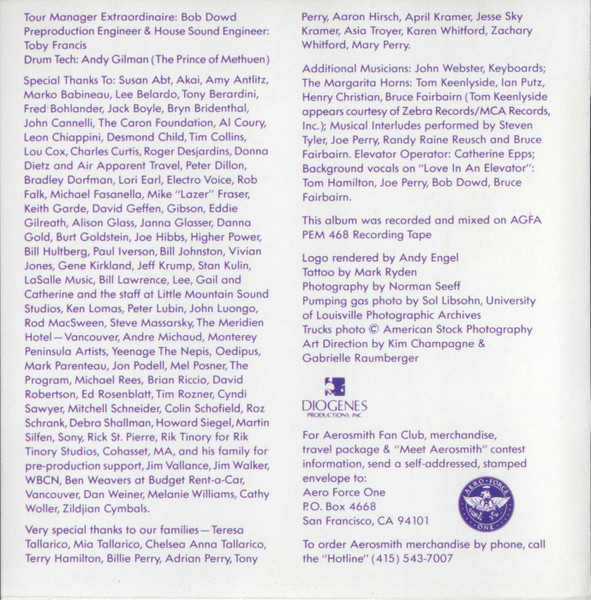 Aerosmith - Pump | Geffen Records (GED 24254) - 4