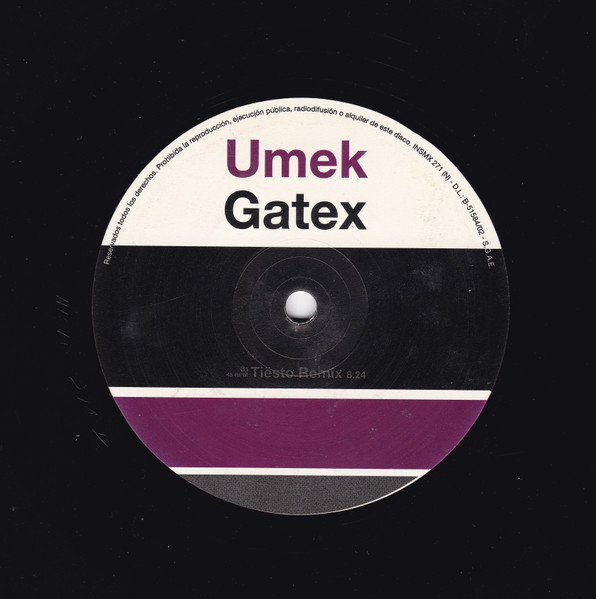 Umek - Gatex | Insolent Tracks (INSMX 271) - 4