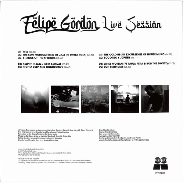 Felipe Gordon - Live Session | Local Talk (LTCD019) - 2 Felipe Gordon - Live Session | Local Talk (LTCD019) - 2