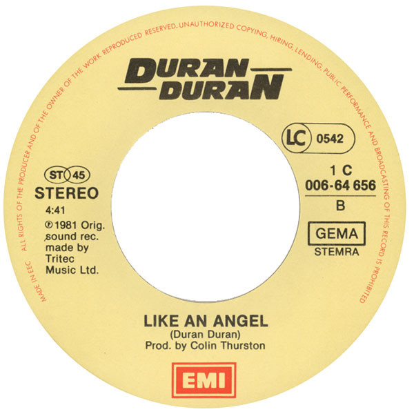 Duran Duran - My Own Way | EMI (1 C 006-64 656) - 4