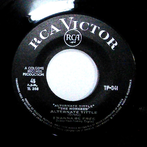 The Monkees - Alternate Tittle | RCA Victor (TP-341) - main