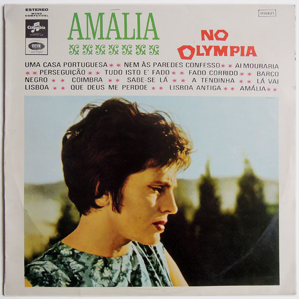 Amália Rodrigues - Amália No Olympia | Columbia (1110621) - main