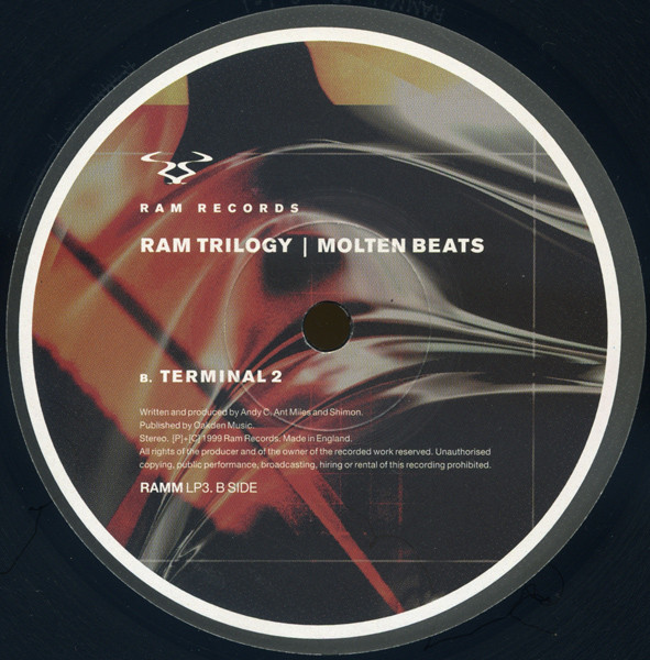 Ram Trilogy - Molten Beats | RAM Records (RAMM LP3) - 4