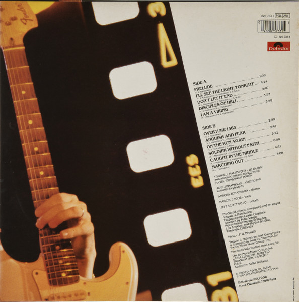 Yngwie J. Malmsteen's Rising Force - Marching Out | Polydor (825 733-1) - 2 Yngwie J. Malmsteen's Rising Force - Marching Out | Polydor (825 733-1) - 2