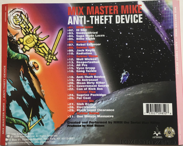 Mix Master Mike - Anti-Theft Device | Asphodel (ASPHODEL 0985) - main