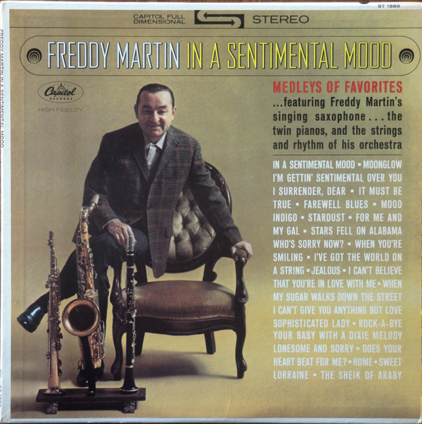 Freddy Martin - Freddy Martin In A Sentimental Mood | Capitol Records (ST 1889)