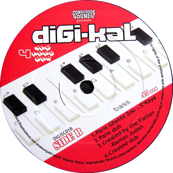 King General / Sandeeno / S'Kaya / Ramon Judah - 4 The Hard Way | Digi-kal (DIGISC01) - 4 King General / Sandeeno / S'Kaya / Ramon Judah - 4 The Hard Way | Digi-kal (DIGISC01) - 4