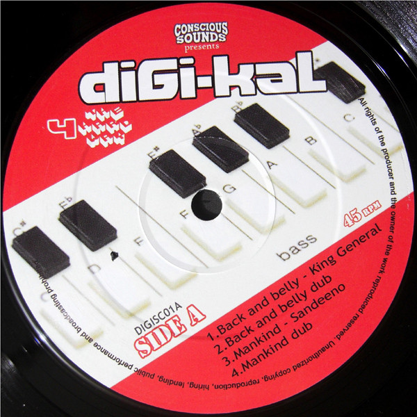 King General / Sandeeno / S'Kaya / Ramon Judah - 4 The Hard Way | Digi-kal (DIGISC01) - 3 King General / Sandeeno / S'Kaya / Ramon Judah - 4 The Hard Way | Digi-kal (DIGISC01) - 3