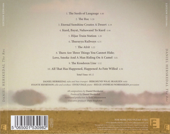 Daniel Herskedal - The Roc CD | Edition Records (EDN1084) - 2