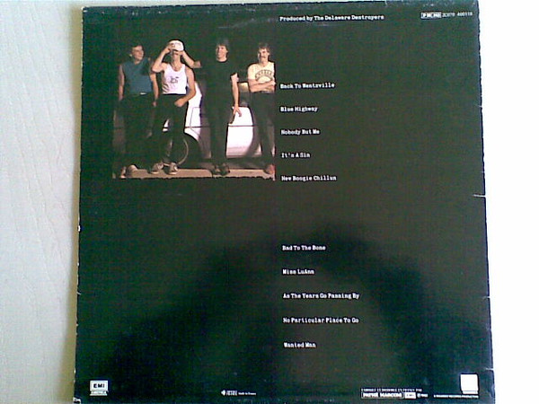 George Thorogood & The Destroyers - Bad To The Bone | EMI America (2C 070-400118) - 2 George Thorogood & The Destroyers - Bad To The Bone | EMI America (2C 070-400118) - 2