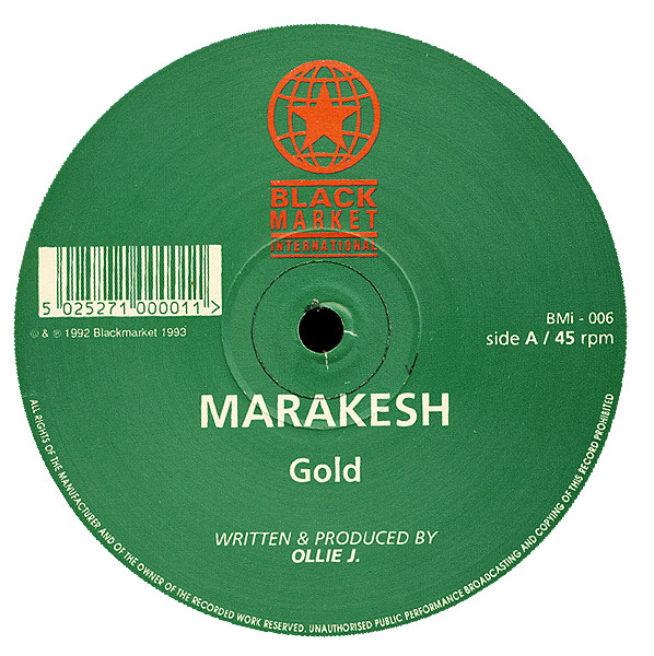 Marakesh - Gold / The Temple / The Dream | Black Market International (BMi - 006)