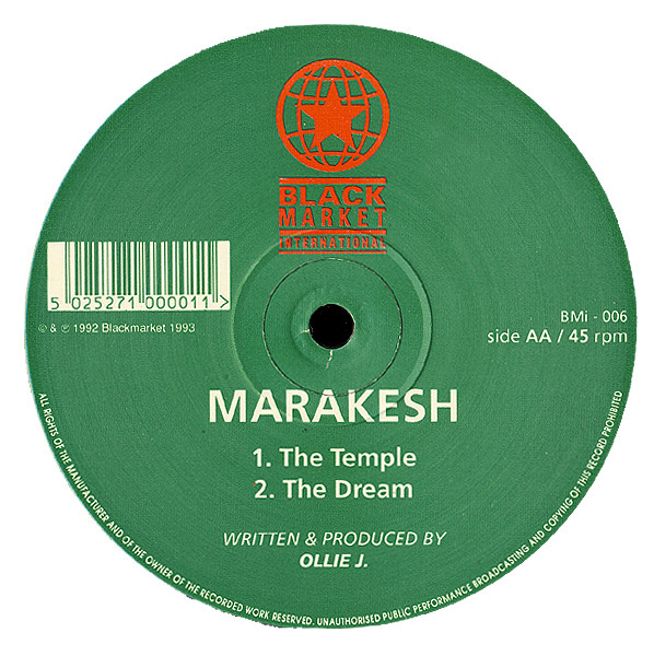 Marakesh - Gold / The Temple / The Dream | Black Market International (BMi - 006) - 2