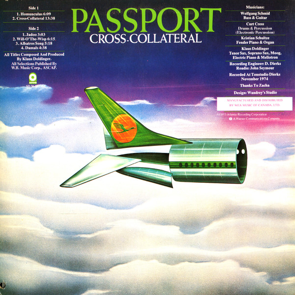 Passport - Cross-Collateral | ATCO Records (SD 36-107) - 2 Passport - Cross-Collateral | ATCO Records (SD 36-107) - 2