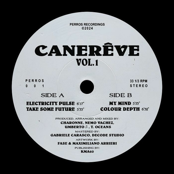 Various - Canerêve Vol.1 | Perros Recordings (PERROS001)