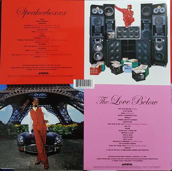 OutKast - Speakerboxxx / The Love Below | Arista (88985392121) - 2