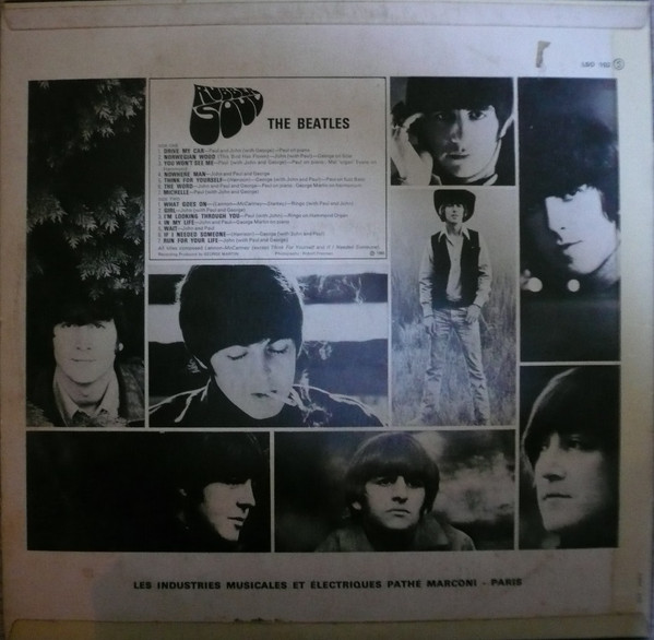 The Beatles - Rubber Soul | Odeon (LSO 102) - 2