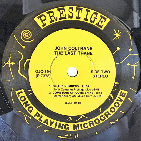 John Coltrane - The Last Trane | Original Jazz Classics (OJC-394) - 3