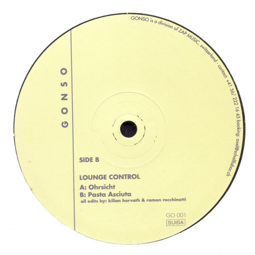 Lounge Control - Ohrsicht EP | Gonso (GO 001) - main
