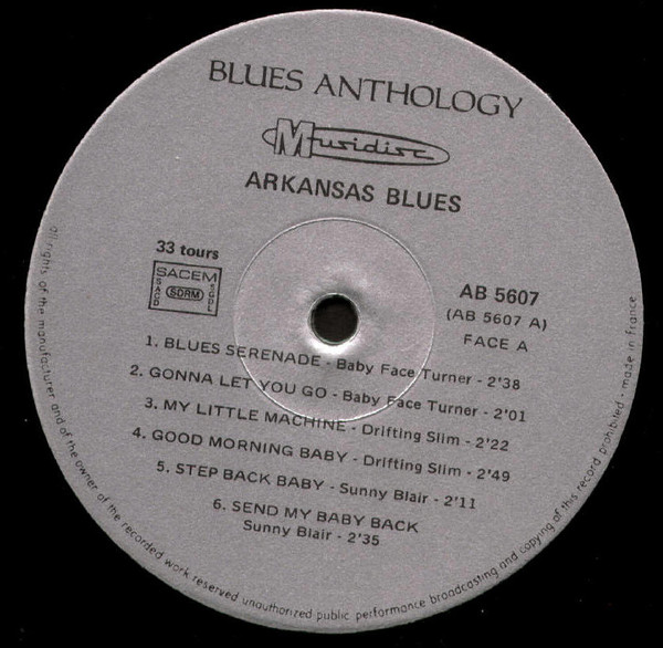 Various - Arkansas Blues | Musidisc (30 AB 5607) - 3 Various - Arkansas Blues | Musidisc (30 AB 5607) - 3