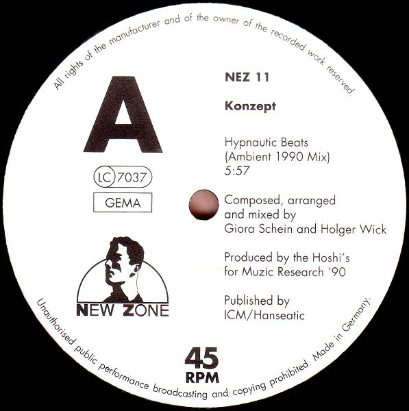 Konzept - Hypnautic Beats | New Zone (NEZ 11) - 3