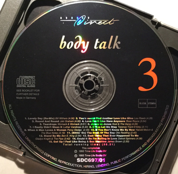 Various - Body Talk (Discs 3 & 4) | Sounds Direct (SDC697/01-2) - 3 Various - Body Talk (Discs 3 & 4) | Sounds Direct (SDC697/01-2) - 3