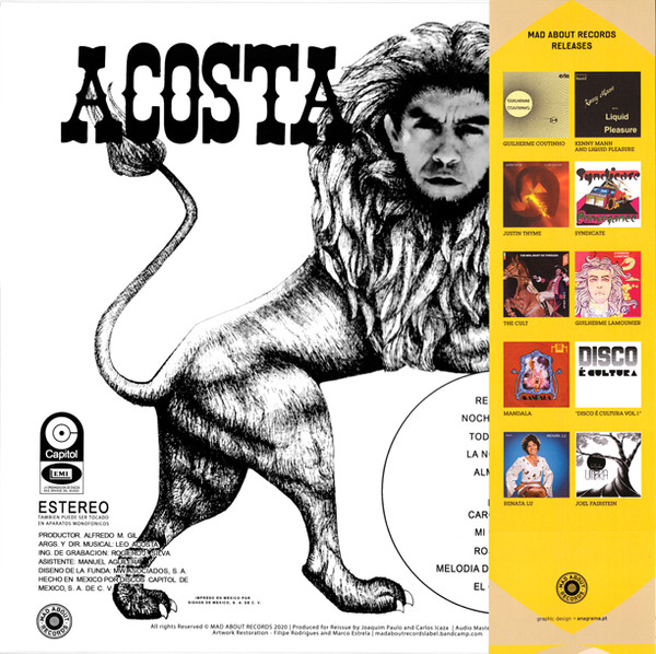 Leo Acosta - Acosta | Mad About Records (MAR041) - 2 Leo Acosta - Acosta | Mad About Records (MAR041) - 2