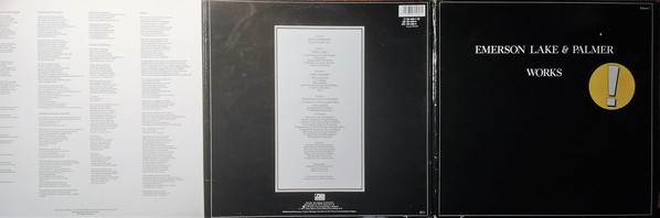 Emerson, Lake & Palmer - Works Volume 1 | Atlantic (781 409-1) - 2 Emerson, Lake & Palmer - Works Volume 1 | Atlantic (781 409-1) - 2