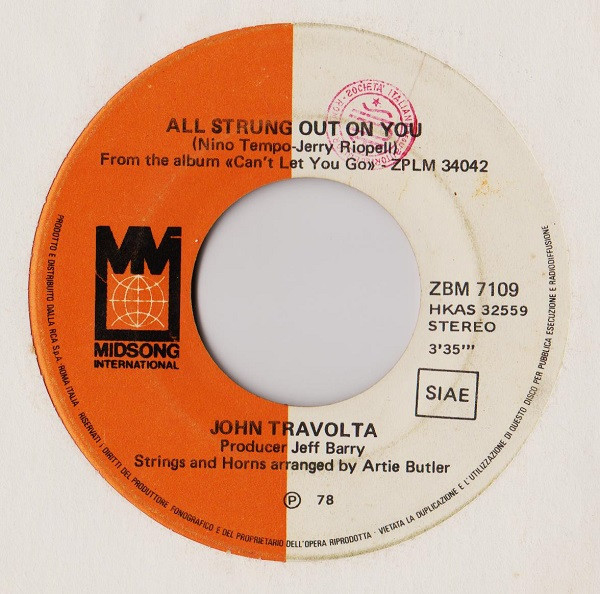 John Travolta - Sandy | Midsong International (ZBM 7109) - 4