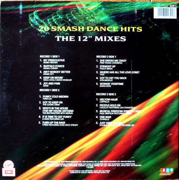 Various - Now Dance 89 The 12" Mixes | Virgin EMI (NOD 3) - 2