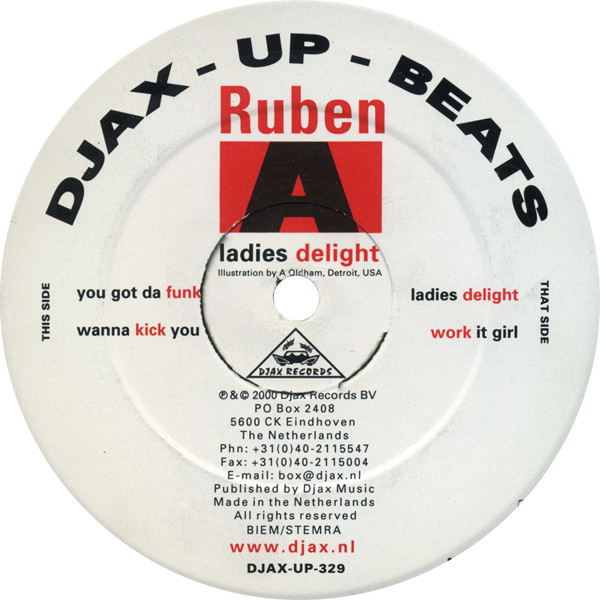 Ruben Andersen - Ladies Delight | Djax-Up-Beats (DJAX-UP-329)