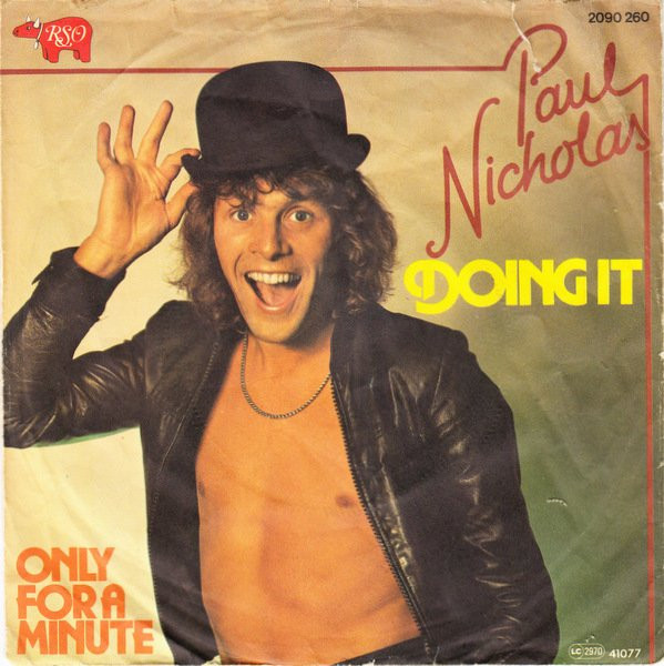 Paul Nicholas - Doing It | RSO (2090 260)