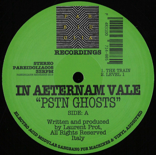 In Aeternam Vale - PSTN Ghosts | Pareidolia Recordings (PAREIDOLIA005)