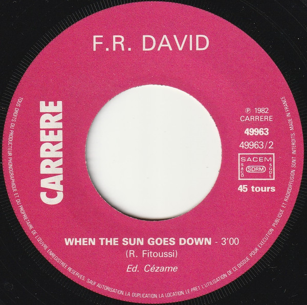 F.R. David - Words | Carrere (49963) - 4