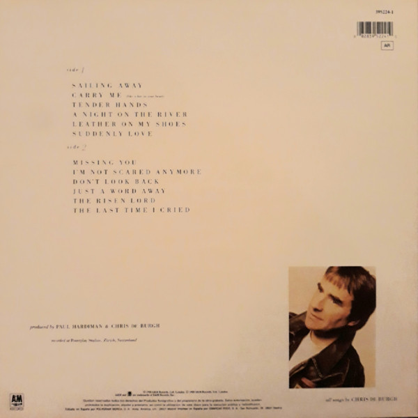 Chris de Burgh - Flying Colours | A&M Records (395224-1) - 2