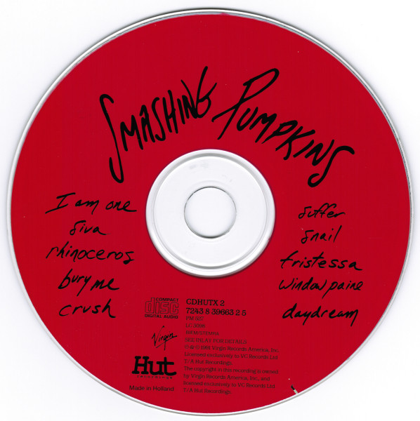 The Smashing Pumpkins - Gish | Hut Recordings (CDHUTX 2) - 3